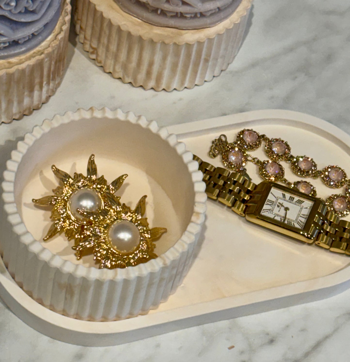 Smyckesbricka med skål