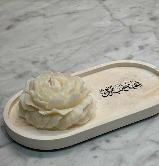 Blomljus med Brickan (Eid)