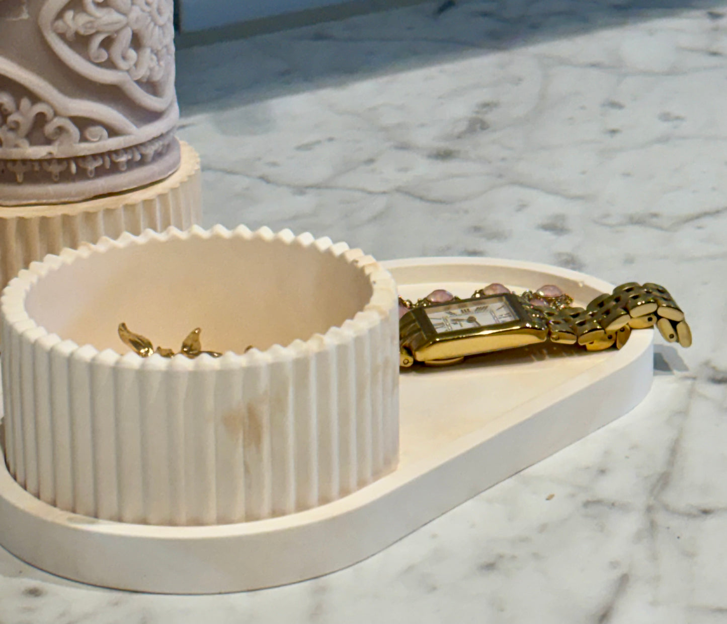 Smyckesbricka med skål