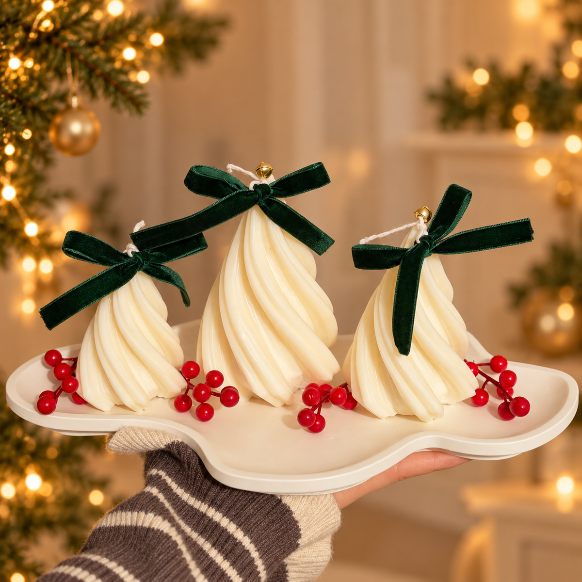 Christmas Twirl – ljusset med tre granar